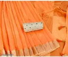 Linen Blend Saree for Women 