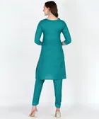 Rayon Solid Kurti for Women 