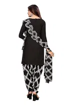 Yashika Unstitched Crepe Salwar Suit Material 
