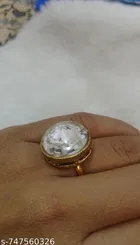 Handicraftcombo Of Necklace Braclet And Finger Ring, White