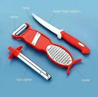 Gas Lighter with Grater & Knife 