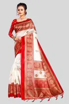 Art Silk Printed Saree for Women 