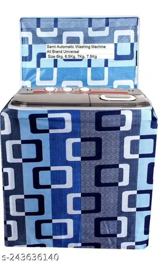 Top Load Washing Machine Cover (Multicolor)