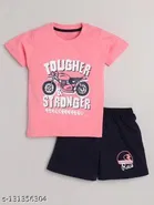 Hosiery Cotton Clothing Set for Kids 