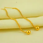 Gold Plated Sui Dhaga Earrings for Women (Gold, Set of 1)