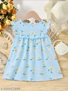 Cotton Blend Frock for Girls 
