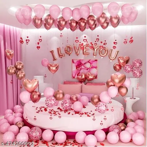 38 Pcs Balloons Decoration Kit, Multicolour, Set of 1