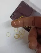 Gold Plated Alloy Nosepins for Women, Pack of 20
