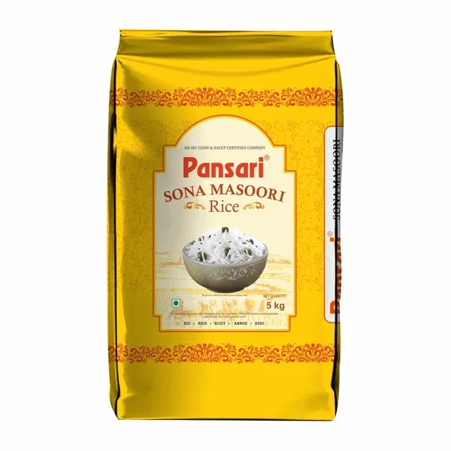 पंसारी सोना मसूरी चावल 5 Kg