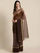 SVB पॉलीकॉटन साड़ी फॉर विमेंस 