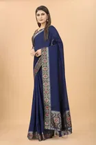 Women's Saree with Unstitched Blouse 