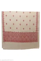 Rayon Printed Shawl For Women (Cream)