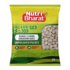 Nutri Bharat Unpolished Kabuli Chana (Medium Size) 500 g