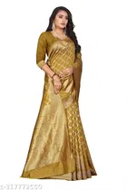 Cotton Zari Woven Saree for Women 