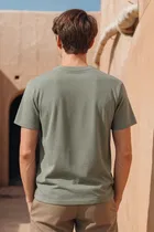 Round Neck Printed T-Shirt for Men 