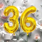 Foil Balloon for Birthday Celebration, No. 36 