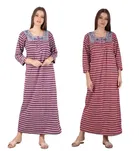 Woolen Hosiery Nighty for Women 