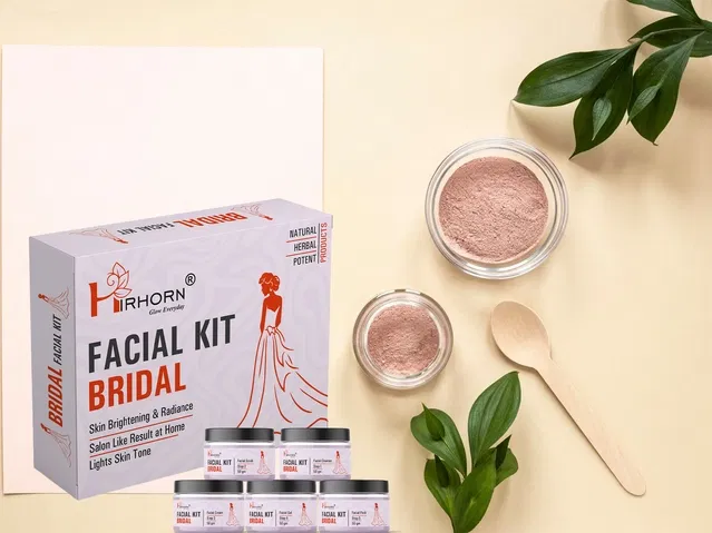 Hirhorn Natural Bridal Facial Kit (250 g, Set of 1)
