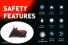Polyester Cover For Bike/Scooter, Multicolour