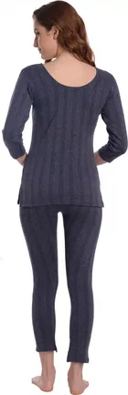 Polycotton Full Sleeves Thermal Set for Women 