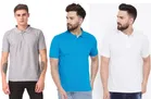 Polo T-shirts for Men, Pack of 3 