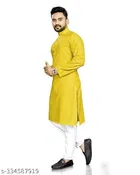 Striped Mandarin Neck Kurta for Men 