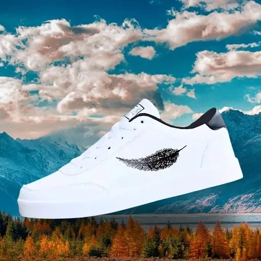 Sneakers for Men (White, 6)