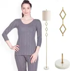 Polycotton Full Sleeves Thermal Set for Women 
