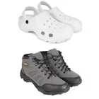 Combo of Casual Shoes with Clogs for Men 