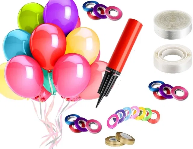 Party Decoration Kits (Multicolor, Set of 93)