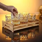 Afast Fashioned Whiskey Glass - Heavy Base Rocks Barware Glasses for Scotch, Mixed Drinks, Wine,,Cocktail Drinks 