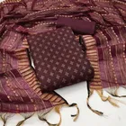 Jacquard Unstitched Dress Material for Women 