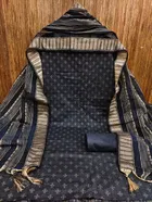 Jacquard Unstitched Dress Material for Women 