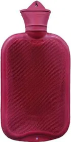 Rubber Hot Water Bag for Pain Relief (Multicolor, 2 L)