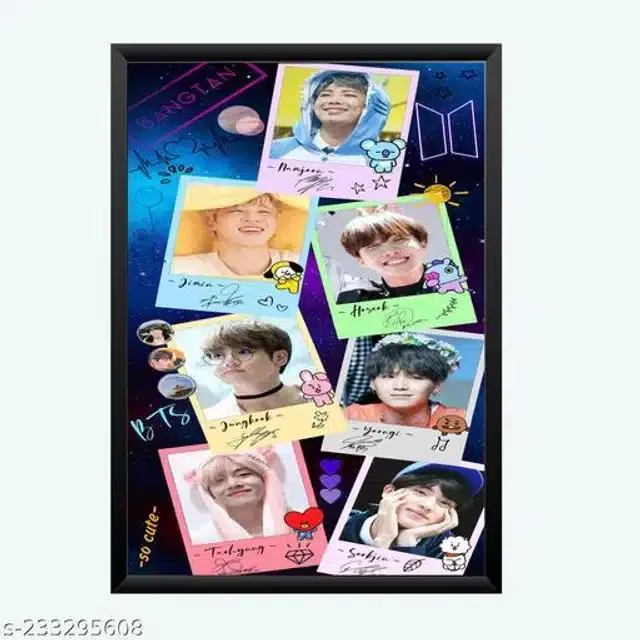 Photo Frame for Decor (Multicolor, 5X7 Inches)