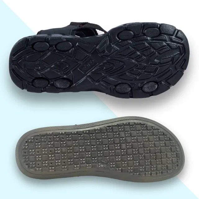 Slipper with Sandals for Men (Multicolor, 9) (Pack of 2)