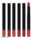 Long-Lasting Lipsticks for Women, Multicolor, Pack of 6