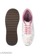 Shoetopia Solid Synthetic Sneakers for Girls 