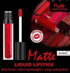 Non Transfer Waterproof Matte Liquid Lipstick, Red, Maroon, 16 ml [Pack of 2]