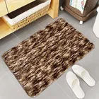 Polyester Textured Doormat, Rust\ 