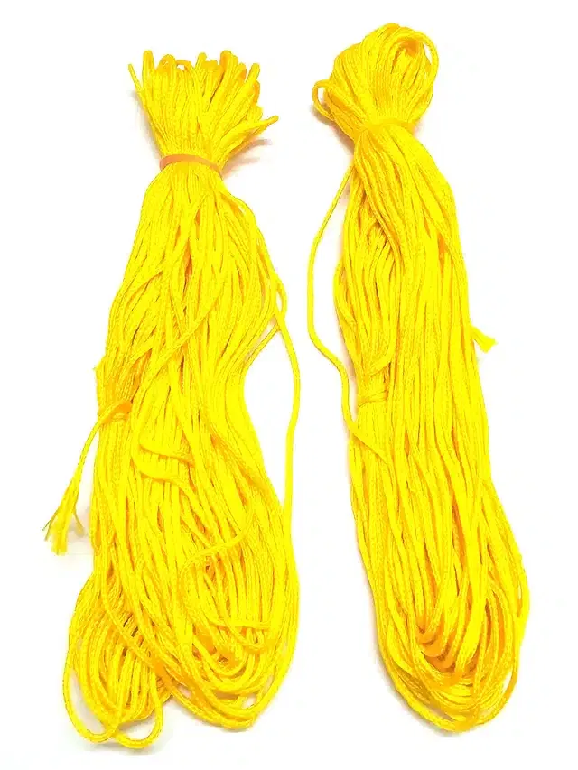 Nawani Multipurpose Silk Thread (Pack of 2, 25 m) (Multicolor)