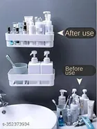 Plastic Bathroom Shelves 