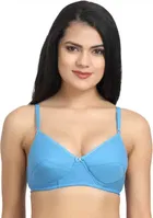 Cotton Blend Padded Bra for Women 
