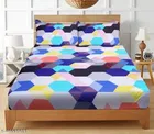 Polycotton Queen Size Bedsheet with Pillow Cover 