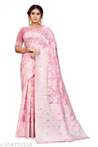 Cotton Zari Woven Saree for Women 