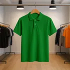 Cotton Blend Polo Neck T-Shirt for Men 