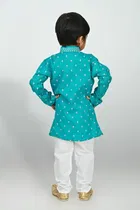 Cotton Printed Kurta & Pajama Set for Boys 