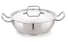Stainless Steel Kadhai with Lid 
