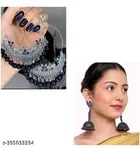 Fashionable Combo Oxidised Earring Set