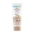 Mamaearth Rice Face Scrub for Glowing Skin, With Rice Water & Niacinamide for Glass Skin 100 g